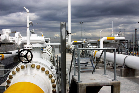 production of electricity with gas
