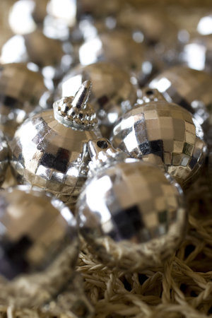 kitsch decoration to christmas evenの写真素材