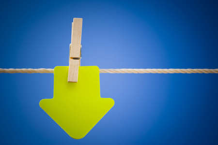 paper arrow with some directionsの写真素材