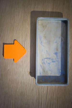 paper arrow with some directionsの写真素材