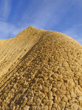 Natural landscape in the biosphere reserve Bardenas, Navarra, Spainの写真素材