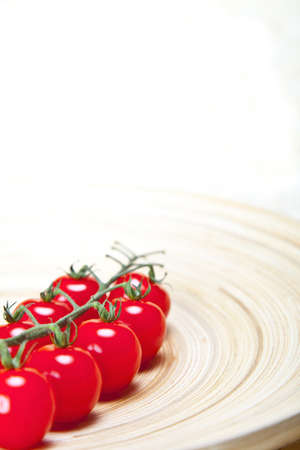 a detail of tomato cherryの写真素材