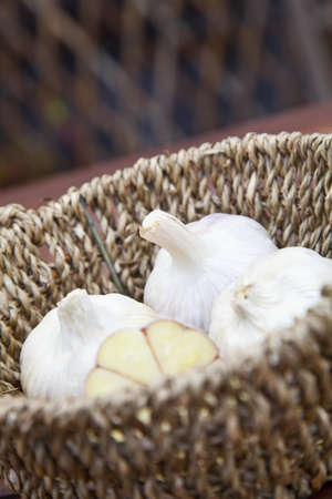 Organic onion to prepare healthy saladの写真素材