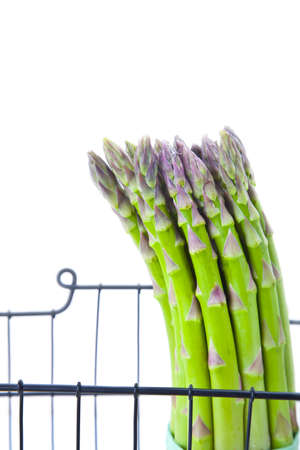 Detail of Asparagus, ingredient in the Mediterranean cuisineの写真素材