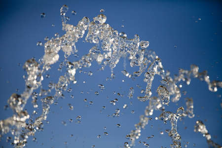 Water in a fluid sourceの写真素材