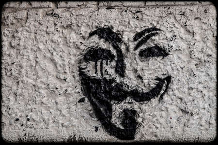 Street art in Croix-Rousse district, Lyon, France のeditorial素材