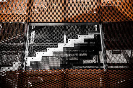 Modern building at Ile de Nantes, Pays de la Loire, France, Europeの写真素材