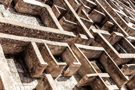 labyrinth at Granda, Spainの写真素材