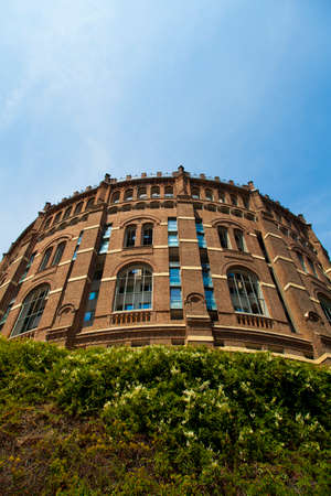 Gasometer City in the Simmering district, Vienna, Austria, Europeのeditorial素材