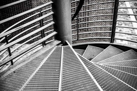 abstract modern staircase detailの写真素材
