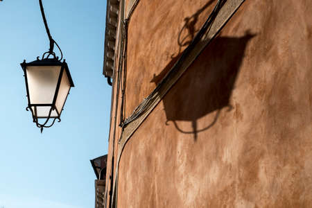 The Italian city of Venice has many architectural details of medieval and Renaissance buildingsの写真素材