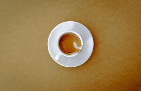 a coffee detail in a bar in Stockholmの写真素材