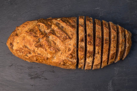 Organic homemade bread