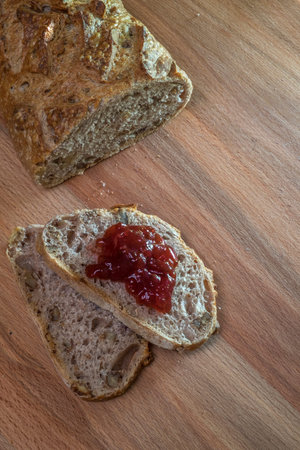 Organic homemade bread