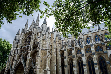 Westminster abbey, Londonの写真素材