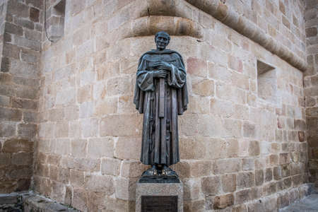 Medieval city of Caceres in Spainの写真素材