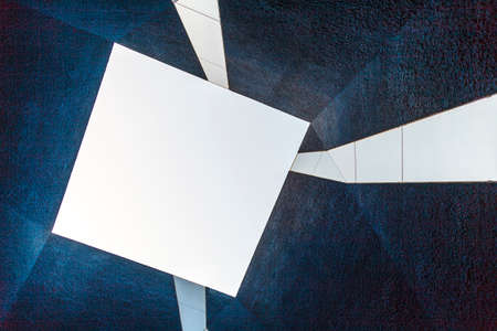 Abstract contemporary architecture detail in Europeの写真素材