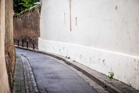 Street detail in the downtown of Toulouse France Europeの写真素材