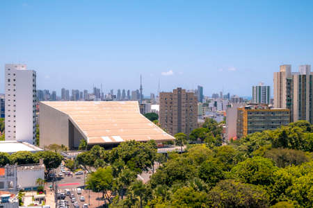 Salvador do Bahia, Brazil - October 25, 2016: Castro Alves teathre in Salvador de Bahia Brazilのeditorial素材