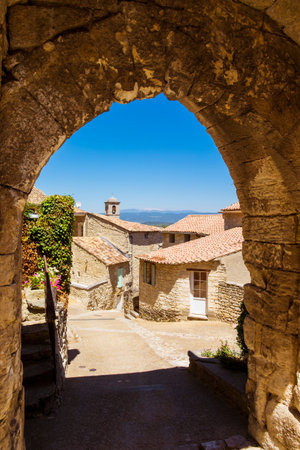Village of Lacoste in Provence France Europe