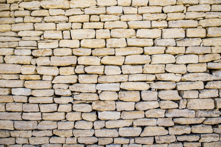 old wall detail in Gordes Provence France