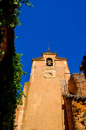 Rousillon, Vaucluse. Provence. France Europeの写真素材