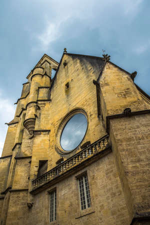 Medieval buildings in Sarlat-la-Caneda; Dordogne; France Europeの写真素材