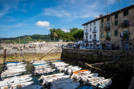 Mundaca, Basque Country, Spain - July 26, 2016: Mundaca town Vizcaya Vasque Country Spainのeditorial素材