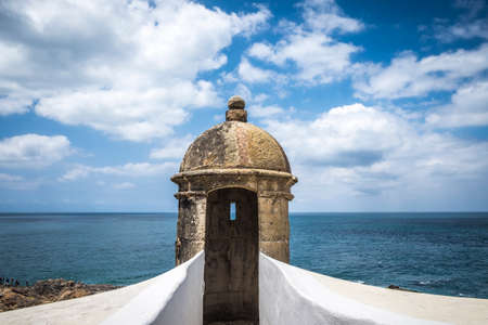 Salvador, Brazil - October 27, 2016: Farol da Barra is now the Nautical Museum of Bahia in Salvador Brazilのeditorial素材