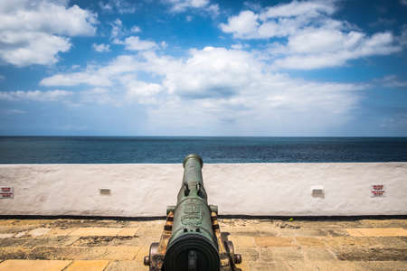 Salvador, Brazil - October 27, 2016: Farol da Barra is now the Nautical Museum of Bahia in Salvador Brazilのeditorial素材