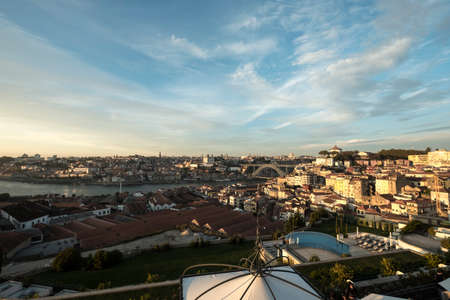 Aerial of Porto  in Portugal Europeの写真素材