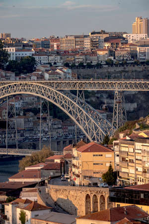 Ponte Dom Luis I Bridgeのeditorial素材
