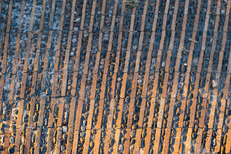 pattern with various construction and industrial elements