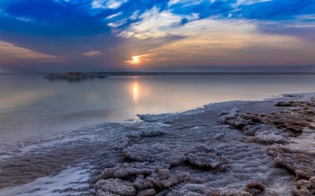 Dead Sea Jordan,Jordan Tourist Locationの写真素材