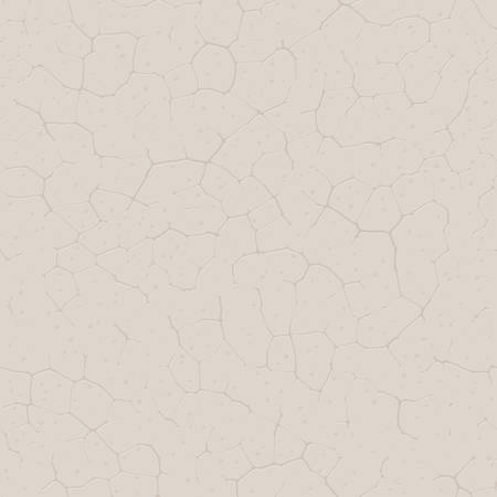Seamless texture cracked concrete wall. Vector illustration. Architecture patternのイラスト素材