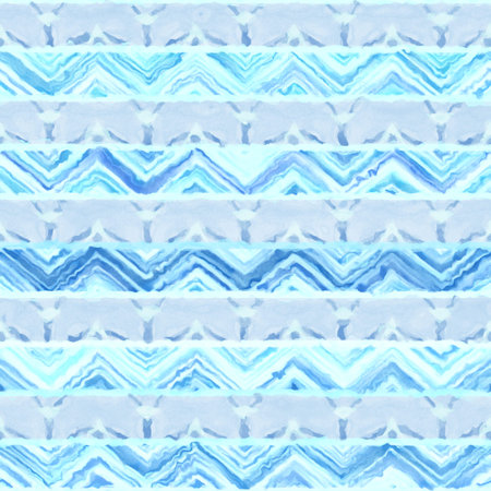Native watercolor artistic colorful pattern. Ethnic boho style. Seamless draw tribal square texture.