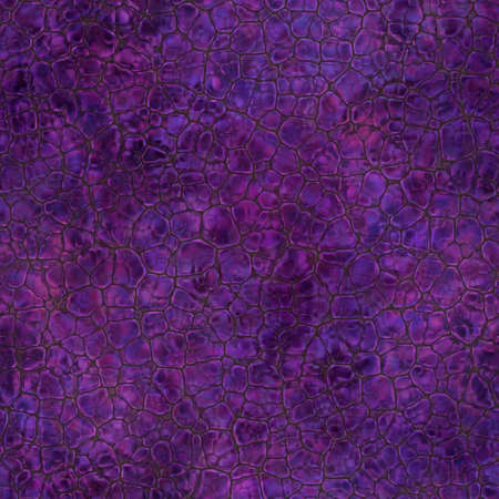 Cartoon seamless texture of color fantasy cobble stone ground pavement. Soft shaped rocks as background - illustrated seamless textureの写真素材