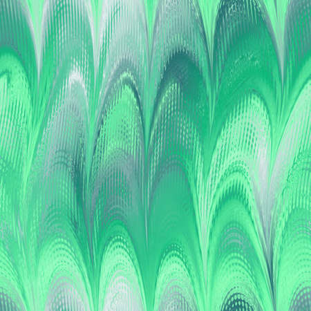 Artistic illustration of Mother of Pearl wavy pattern. Iridescent texture with geometric mother of pearl pattern. Sea shell imitation wallpaperの写真素材