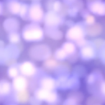 Seamless vector glow bokeh spray background. Vibrant colorful blurred square pattern with glitter particles with depth of field effectのイラスト素材