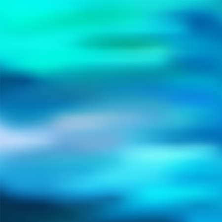 Vibrant blurred sea, sky clouds vector backgroundのイラスト素材