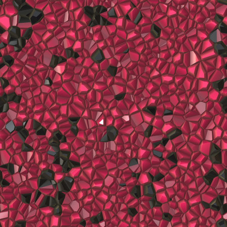 Seamless texture of crystal or metal colorful reflective raw ore gemstone. Nature tile jewelry glamor backgroundの写真素材