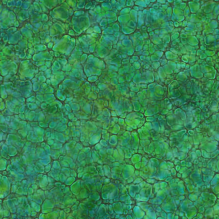 Cartoon seamless texture of color fantasy cobble stone ground pavement. Soft shaped rocks as background - illustrated seamless textureの写真素材