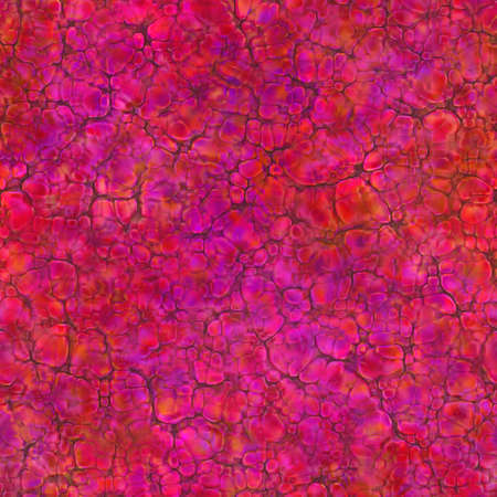 Cartoon seamless texture of color fantasy cobble stone ground pavement. Soft shaped rocks as background - illustrated seamless textureの写真素材