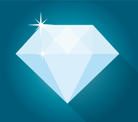 diamond vector, jewelry vectorのイラスト素材
