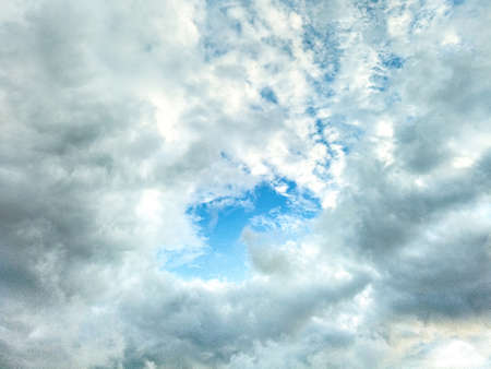 Beauty of sky and cloud texture.の写真素材