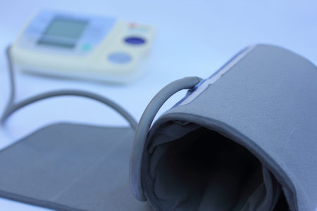 blood pressure monitorの写真素材