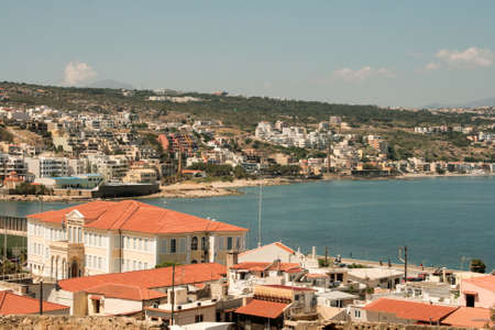 Nice view from Rethymno, Crete, Greeceの写真素材