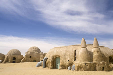 Tunisia - 05/20/2019 Star wars - old movie decorationのeditorial素材