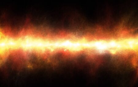 abstract background with glowing elementsの写真素材