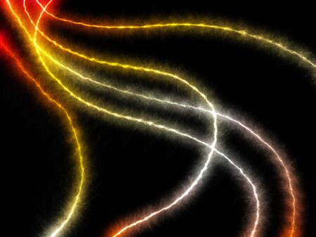 smooth waves, smokey shapes, abstract curvesの写真素材